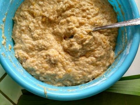 Ketimus/Lapek pisang recipe step 2 photo