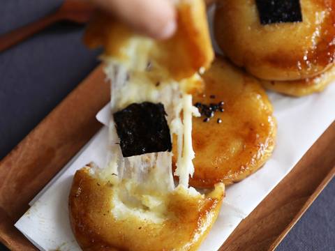 Mochi kentang, Snack musim gugurnya Korea recipe step 13 photo