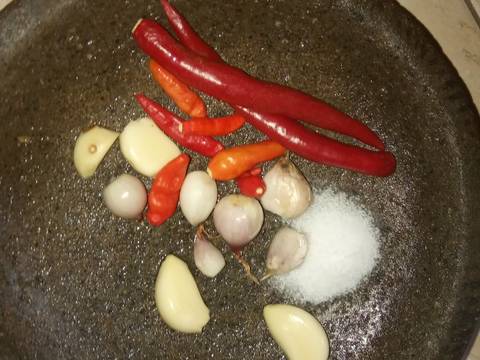 Botok mangga muda. recipe step 2 photo