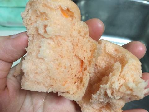 Pao Mawar Ubi | Sweet Potato Rose Bun recipe step 21 photo