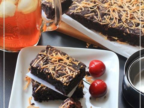 Resep Brownies Cokelat Moist Yummy no BP&Soda Kue oleh 