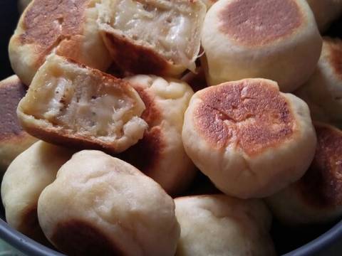 Bakpia teflon isi pisang recipe step 9 photo