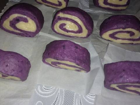Mantau Ubi Ungu recipe step 8 photo