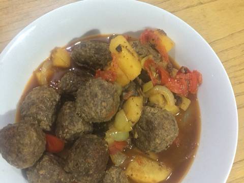 Semur Bola Daging Telur Puyuh recipe step 4 photo