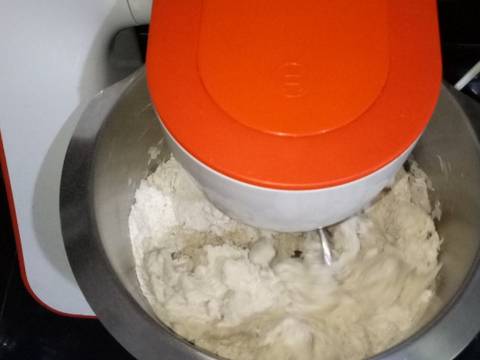 Pao Durian / Durian Steamed Bun recipe step 12 photo
