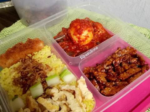 Nasi uduk kuning(noribet) recipe step 2 photo