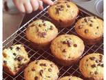 Resep Best Vanilla Chocochips Muffin Ever with Buttermilk 