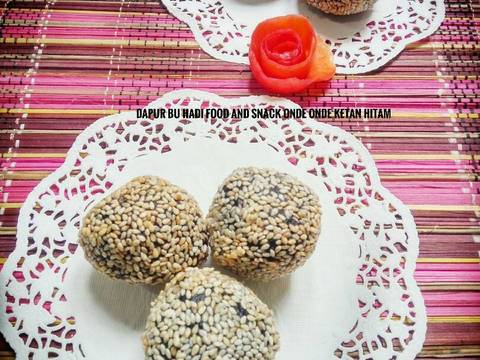Onde Onde Ketan Hitam