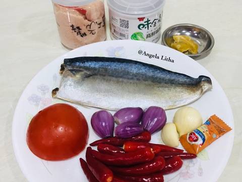 Sambal terasi,lalapan terong dan daun romaine recipe step 1 photo