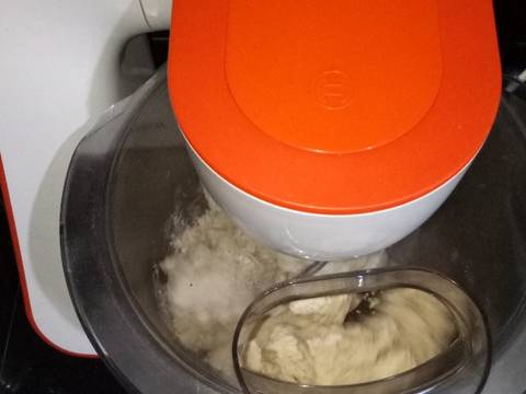 Pao Durian / Durian Steamed Bun recipe step 13 photo