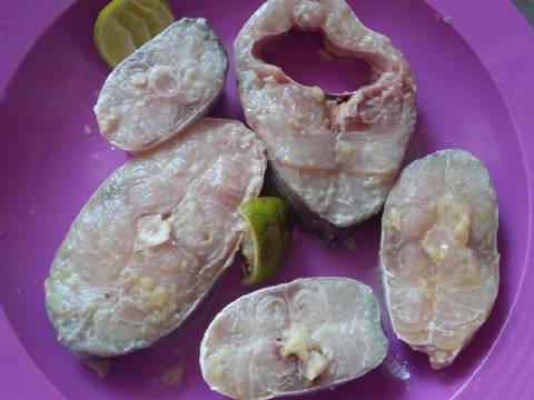 Kakap Gulai Kuning Yana / Pangek Masin Kakap recipe step 1 photo