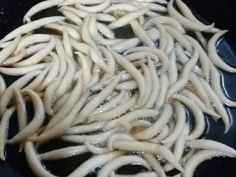 Telur gabus/widaran/cendol/stik keju recipe step 2 photo