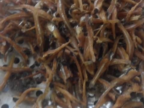 Sambal lado hijau mix teri petai rimbang recipe step 3 photo