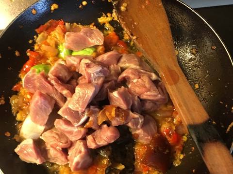 Oseng Mercon Pete recipe step 3 photo