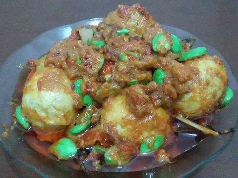 Rendang Telur Pete Mantap!!! recipe step 7 photo