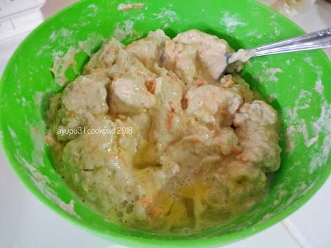 Cilok telur sayur (empuk), kenyal kaya pentol,gak alot, ð recipe step 3 photo