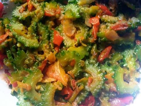 Tongseng pare pedas recipe step 6 photo