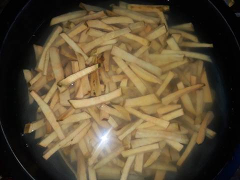 Ubi goreng tepung (Godo telo) recipe step 2 photo