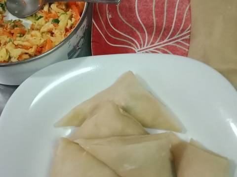 SAMOSA RECIPE#isi telor orak arik wortel
