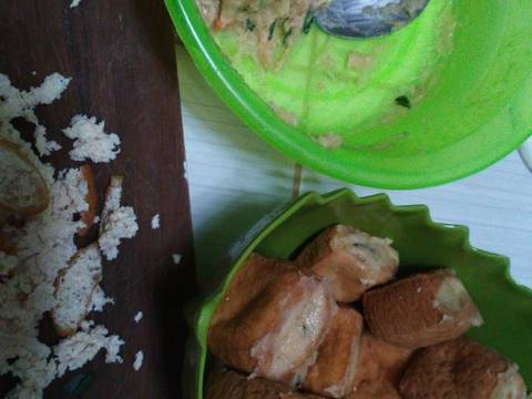 Tahu isi ayam sayur / tahu bakso simple recipe step 4 photo
