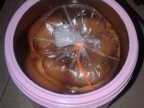 Telor ayam masin homemade #bikinramadanberkesan