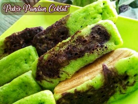 Pukis Pandan Coklat recipe step 5 photo