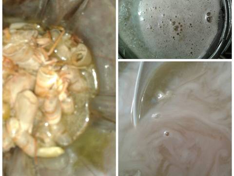 Mie kuah udang penang sambal belacan recipe step 2 photo