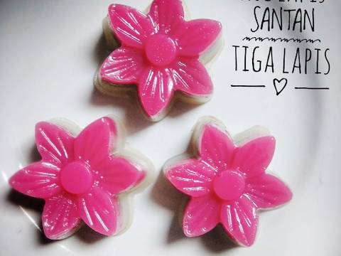 Kue Lapis Santan Tiga Lapis