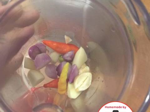 Ayam puyuh semur belacan / terasi pedas mantap #homemadebylita recipe step 2 photo