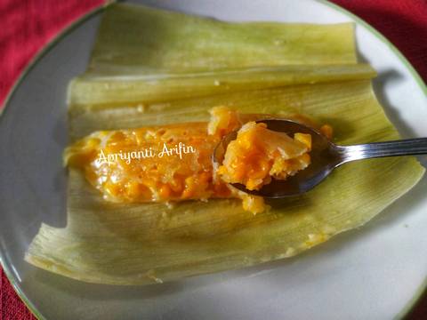 Lepet Jagung recipe step 11 photo