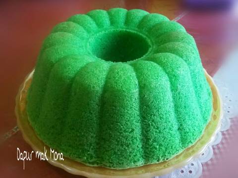 Bolu pandan moist recipe step 4 photo