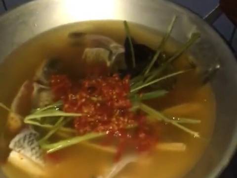 Ikan mas kuah tempoyak recipe step 2 photo