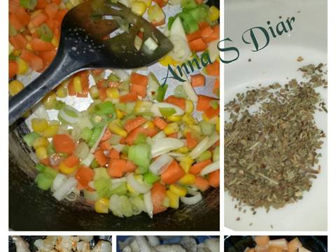 Tumis Jamur Tiram mix Cumi-Cumi & Udang