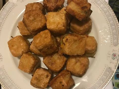 Tahu isi udang sayur recipe step 6 photo