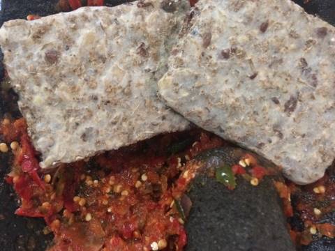 Sambal Oncom Leunca recipe step 1 photo