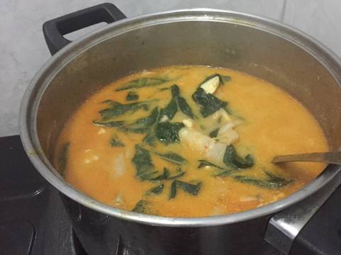 Gulai nangka daun singkong recipe step 2 photo