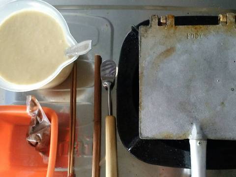 Kue semprong keju marmer recipe step 2 photo