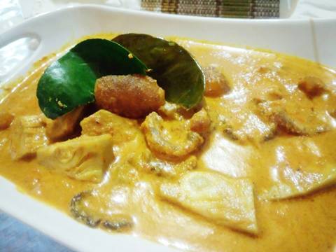 Kikil gulai + nangka recipe step 7 photo