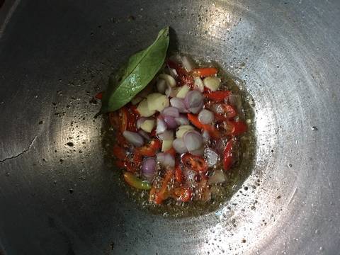 Oseng2 terong lalap teri recipe step 2 photo