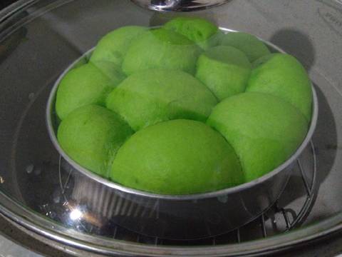 Roti Sobek Skygoat Pandan non Mixer recipe step 5 photo