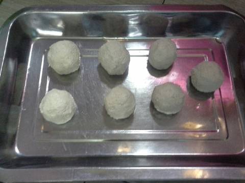 Tahu Bulat Rambutan Kriuk (Isi Telur Puyuh) recipe step 2 photo