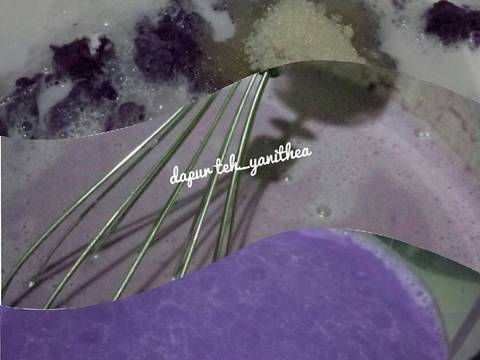 Kue Talam Pulut Ubi Ungu recipe step 3 photo