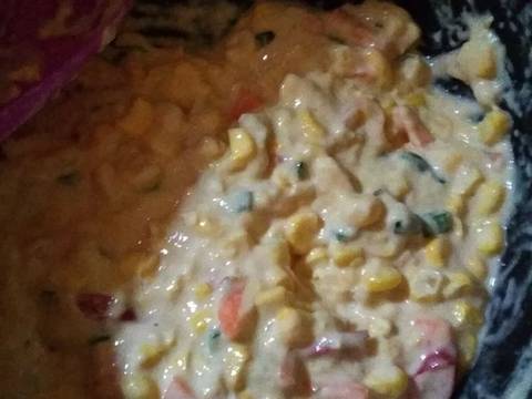 Bala bala jagung recipe step 3 photo