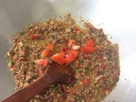 Sambal Oncom Leunca recipe step 2 photo