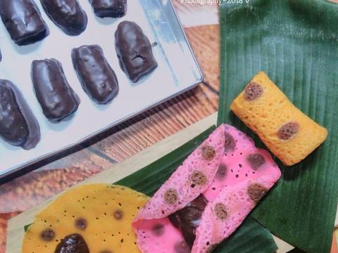 Dadar Gulung Polkadot (No Telur No Santan)