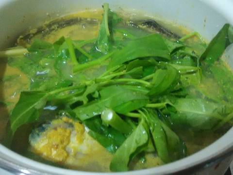 Gangan(sayur) asam jantung pisang (Kalimantan) recipe step 5 photo