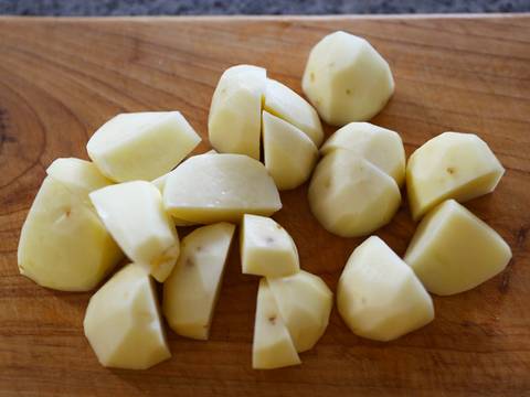 Mochi kentang, Snack musim gugurnya Korea recipe step 1 photo