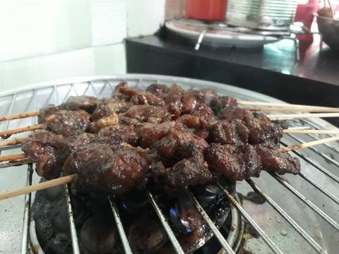 Sate kambing maranggi recipe step 7 photo