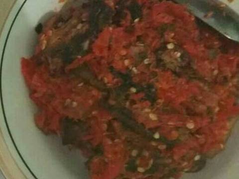Karabu baluik lalap sayur daun singkong recipe step 5 photo