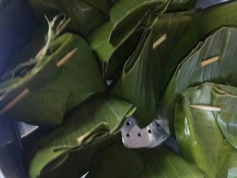 Carang Gesing Pisang Kepok (Pistuban/Barongko) recipe step 5 photo